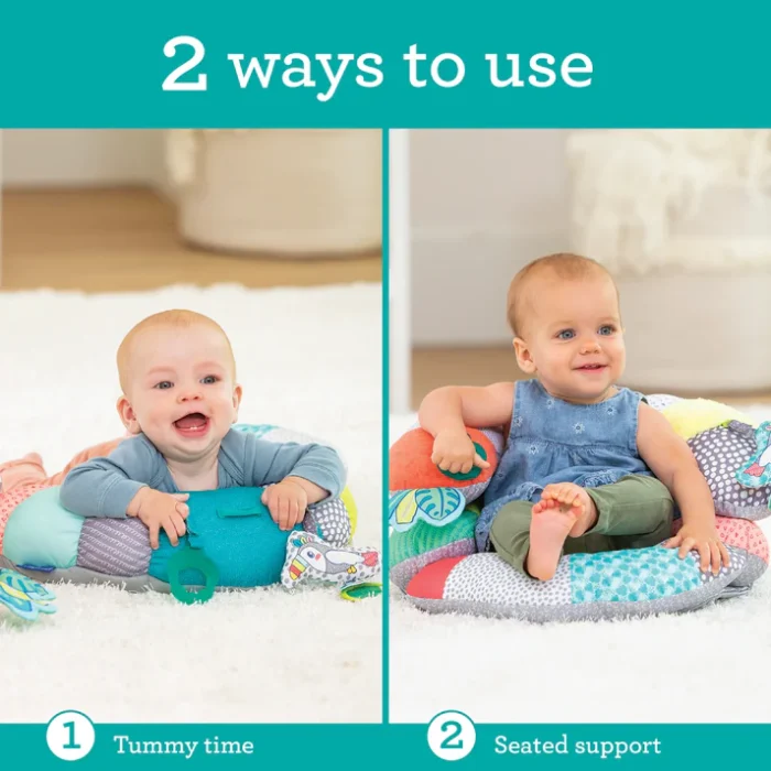 Infantino 2-in-1 Tummy Time & Seated Support - Image 5