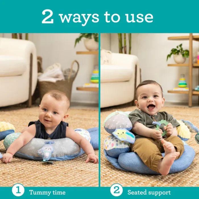 Infantino 2-in-1 Tummy Time & Seated Support - Image 6