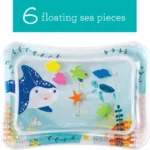 Infantino Jumbo Pat & Play Water Mat - Ocean - Image 3