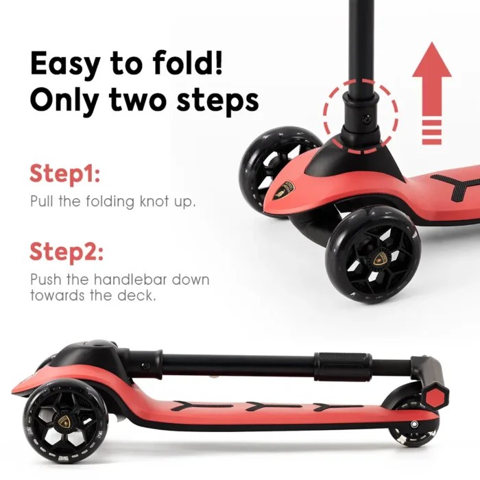 Lamborghini Scooter Red - Image 4