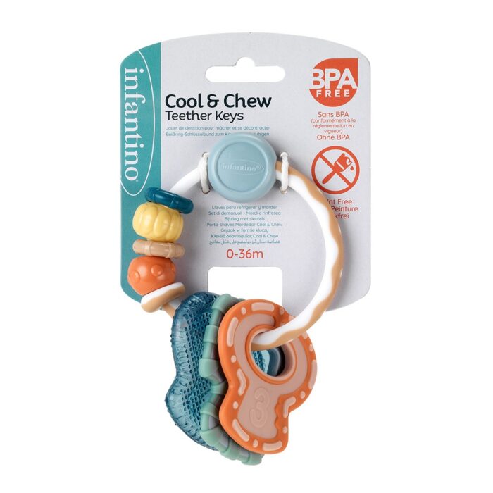 Infantino-Cool & Chew Teether Keys - Image 2