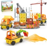 Magnetic Construction Truck Set 50 pcs – PicassoTiles