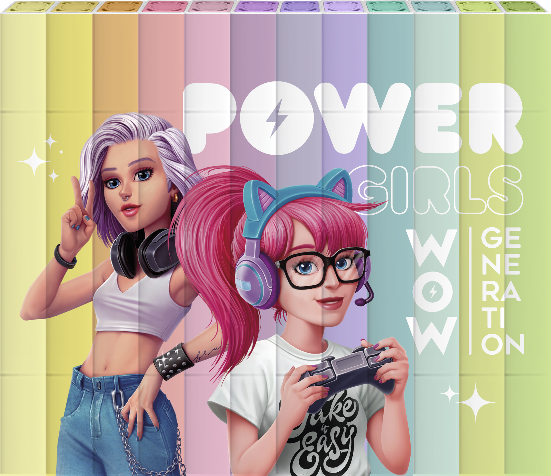 odoo-WOW00060-1770029501.jpg Double Ended Squared Markers-Wow Generation - Image 1