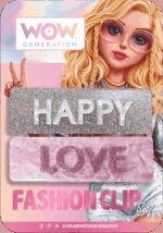 Hair Clips with Message-WOW Generation
