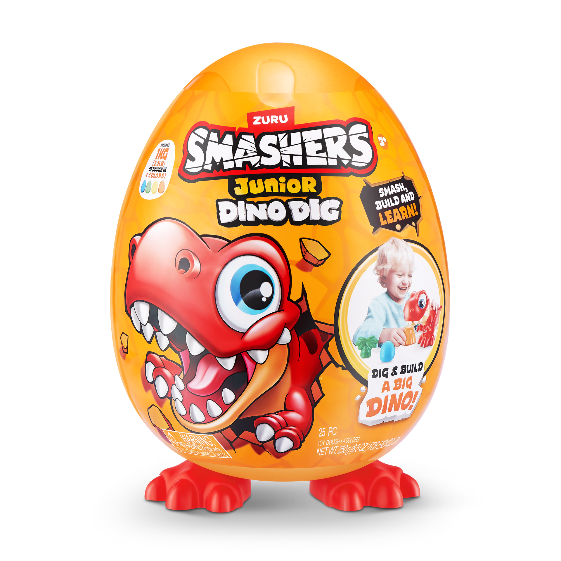odoo-ZUR-74115-1770036615.jpg Smashers Dino Dig Large Egg (S1) - Image 1