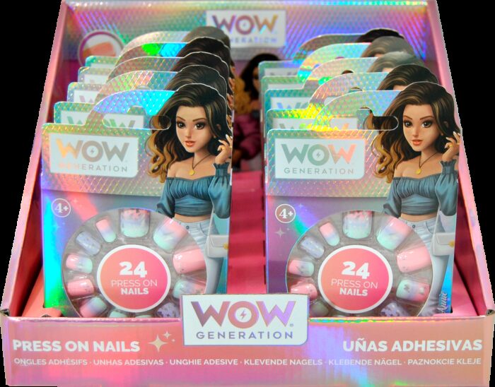 Set of 24 Adhesive Nails-WOW Generation - Image 4