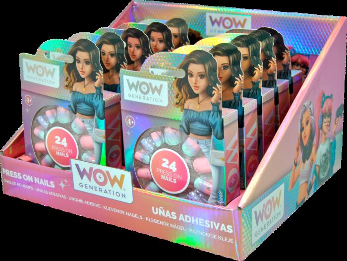 Set of 24 Adhesive Nails-WOW Generation - Image 5