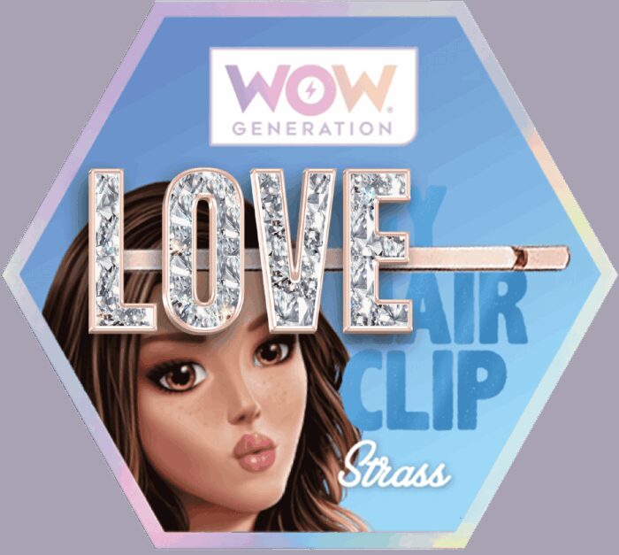 Glitter Hair Pins with Message-Wow Generation - Image 3