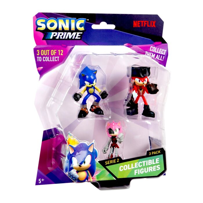 Sonic - 3-In-1 Figure Blister - 1Pc - Image 3