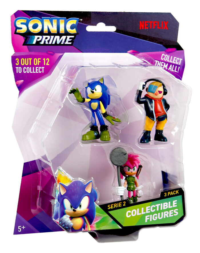Sonic - 3-In-1 Figure Blister - 1Pc - Image 4