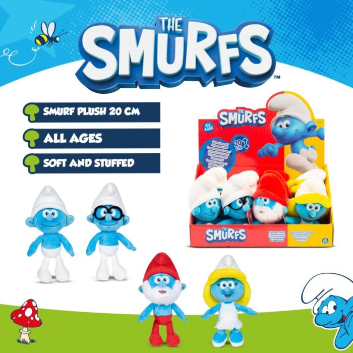Smurfs Plush 20cm Assorted - Image 7