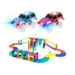 ⁦Picasso Tiles - Magnetic Race Track - 50 Pcs⁩ - الصورة ⁦2⁩