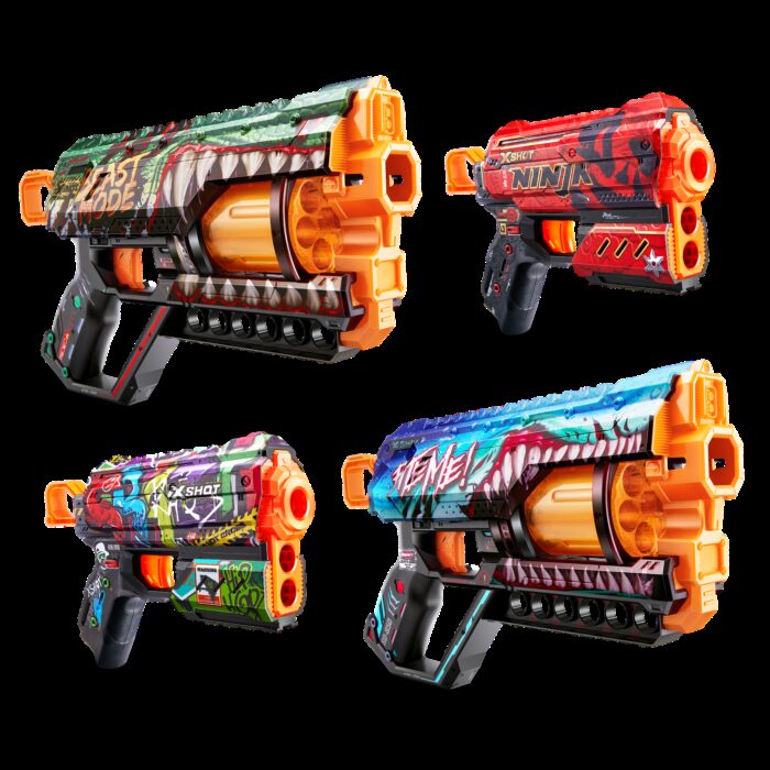 X-Shot Skins Combo Pack [2pk Griefer/2pk Flux] - Image 2