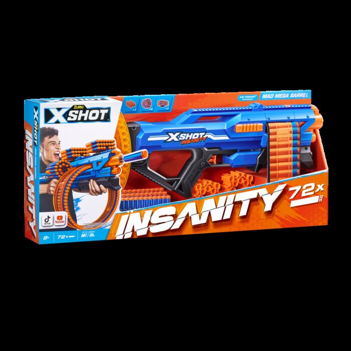 X-Shot Insanity Mad Mega Barrel - Image 2