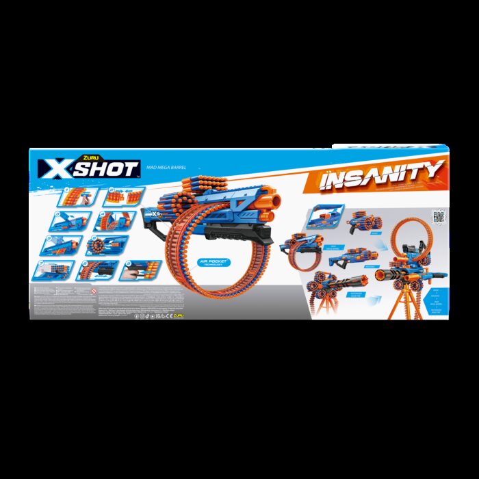 X-Shot Insanity Mad Mega Barrel - Image 7