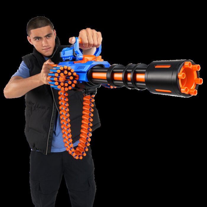 X-Shot Insanity Motorized Age Fire Gatling Gun w/ Tripod - Image 10