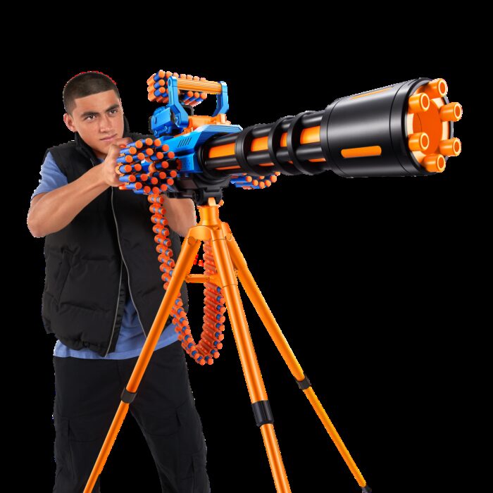 X-Shot Insanity Motorized Age Fire Gatling Gun w/ Tripod - Image 11