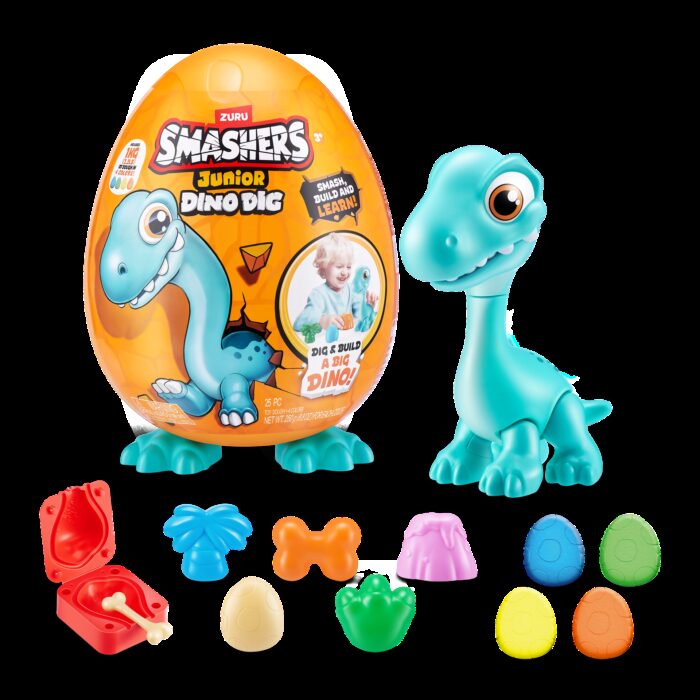 Smashers Dino Dig Large Egg (S1) - Image 4