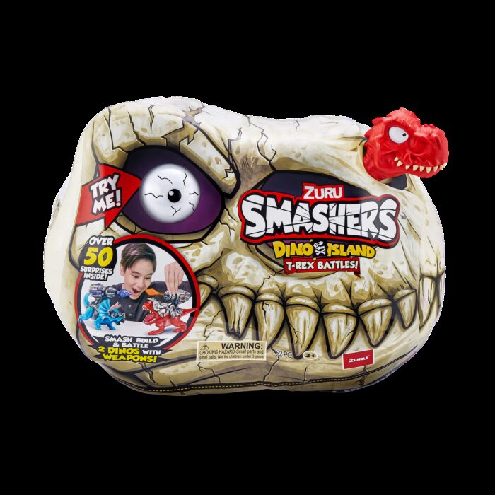 Smashers Dino Island T-Rex Battle Playset (Large) (S1) - Image 2