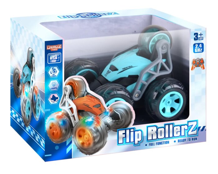 Demoz Toyz Flip RollerZ – Remote Control Car - Image 4