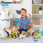 Engineering Construction Building Set 250 pcs – PicassoTiles - Image 3