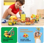 Magnetic Construction Truck Set 50 pcs – PicassoTiles - Image 5