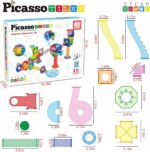 Magnetic Marble Run Set 60 pcs – PicassoTiles - Image 3